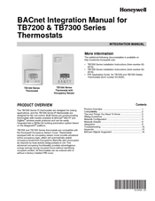 Honeywell TB7350C5x14B Integration Manual