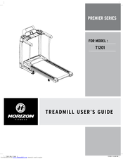 Horizon Fitness PREMIER T1201 User Manual