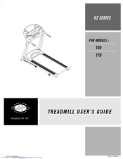 Horizon Fitness T50 User Manual