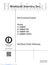 Hoshizaki C-100BAF Instruction Manual
