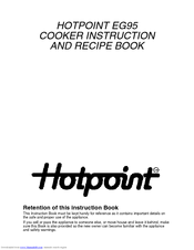 Hotpoint EG95 Instruction And Recipe Book