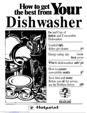 Hotpoint Dishwasher Use And Care Manual
