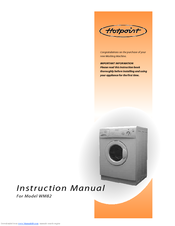 Hotpoint WM82 Instruction Manual