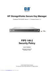 HP FIPS 140-2 Supplementary Manual
