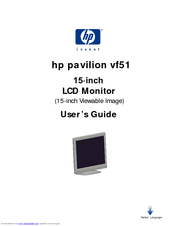 HP Pavilion vf51 User Manual