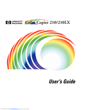 HP 210Lx User Manual