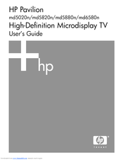 HP Pavilion md5820n User Manual