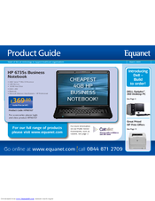 HP 6735s - Notebook PC Product Manual