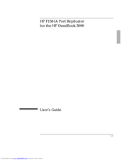 HP F1381A User Manual