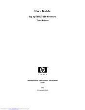 HP rp7405 User Manual