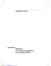HP Fax 650 Installation Manual