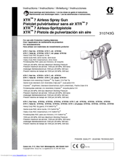 Graco XTR 310743G Instructions Manual
