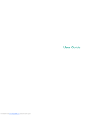 HP TouchSmart 600-1055 User Manual
