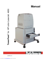 Rutishauser Color LaserJet 4650 Manual
