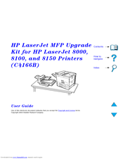 HP Digital Sender 8100C User Manual