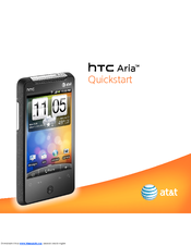 HTC Aria AT&T Quick Start Manual