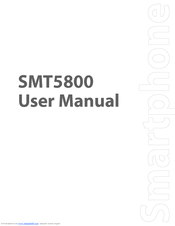 HTC SMT5800 - Verizon Smartphone - Wireless User Manual