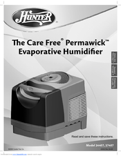 Hunter Care Free Permawick 37407 Instructions Manual