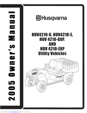 Husqvarna HUV4210GX Owner's Manual