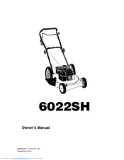 Husqvarna 6022SH Owner's Manual