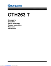 Husqvarna GTH263 T Spare Parts