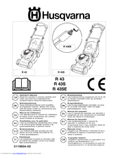 Husqvarna R 43 Operator's Manual
