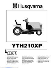 Husqvarna YTH210XP Instruction Manual
