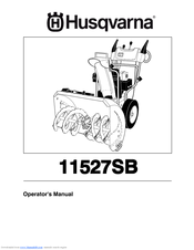 Husqvarna 11527SB Operator's Manual