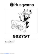 Husqvarna HU9027STB Owner's Manual