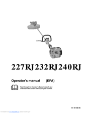 Husqvarna 232RJ Operator's Manual