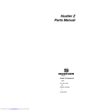 HUSTLER Honda Engine Z Parts Manual
