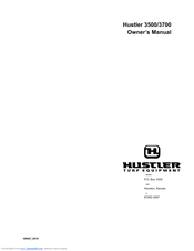 HUSTLER 3500 Owner's Manual