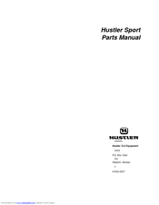 HUSTLER Sport 929125 Parts Manual