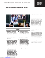 IBM System Storage N6040 Specification Sheet