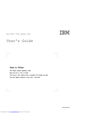 IBM B50 User Manual