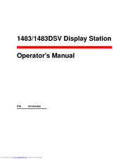 IBM 1483DSV Operator's Manual
