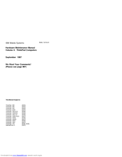IBM THINKPAD 760XD (9547) User Manual