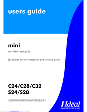Ideal MINI C24 User Manual