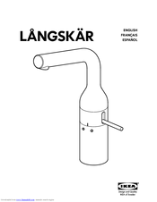 IKEA LANGSKAR Assembly Instructions Manual