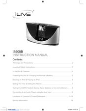 iLive IS608B Instruction Manual