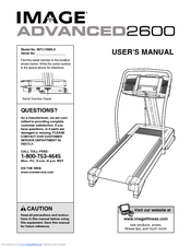 Image ADVANCED 2600 User Manual
