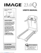Image 23.0 Q Treadmill User Manual