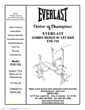 Everlast EVE-725 Owner's Manual