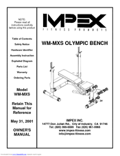 Impex WM-MXS Owner's Manual