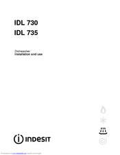 Indesit IDL 735 Installation And Use Manual