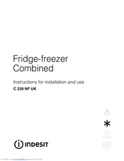 Indesit C 239 NF UK Instructions For Installation And Use Manual