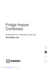 Indesit IN-C 3100 Instructions For Installation And Use Manual
