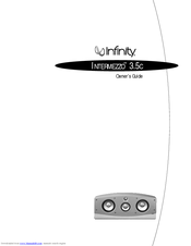 Infinity Intermezzo 3.5c Owner's Manual