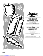 Inglis 2225407 Refrigerator Use & Care Manual