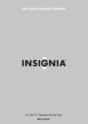 Insignia NS-LCD15F User Manual